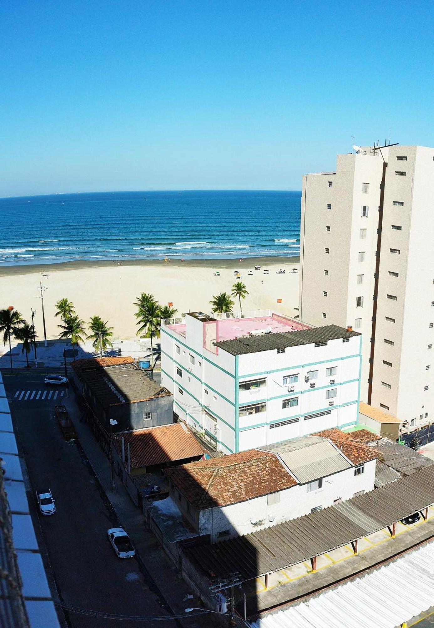 Aconchegante Apartamento Com Vista Para O Mar -Guilhermina Πράια Γκράντε Εξωτερικό φωτογραφία