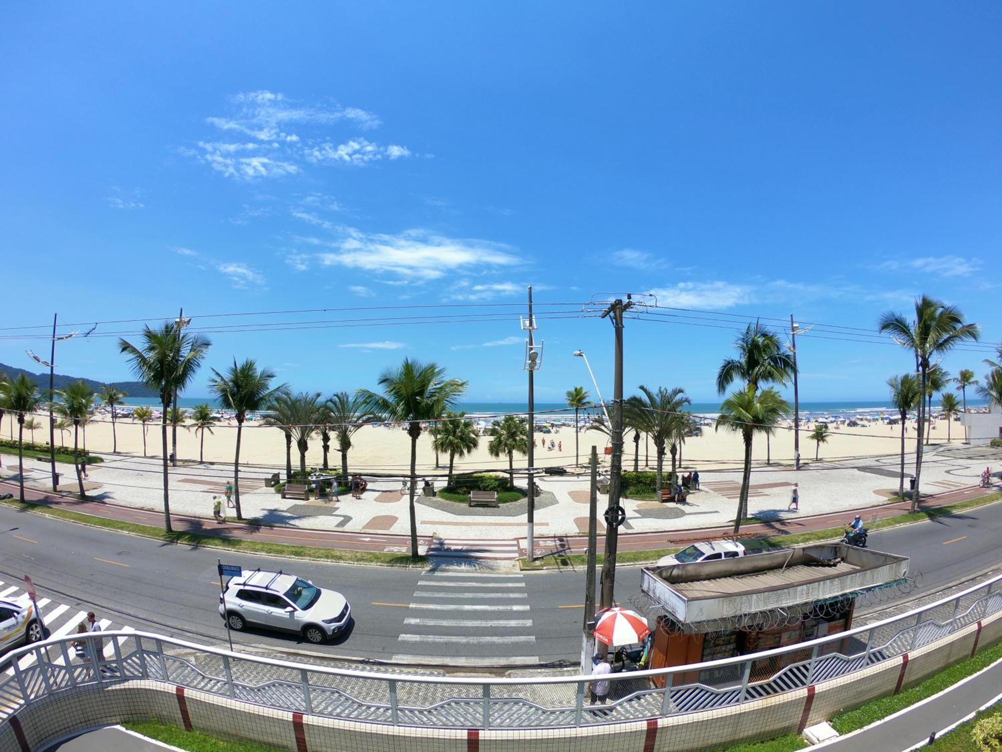 Aconchegante Apartamento Com Vista Para O Mar -Guilhermina Πράια Γκράντε Εξωτερικό φωτογραφία